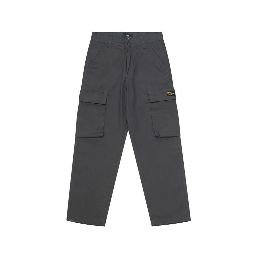 Screamous Long Pants Cargo ATLANTIC GREY Loose Fit – Screamous